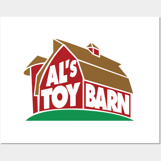 Al's Toy Barn (Original) Wall Art by tvshirts